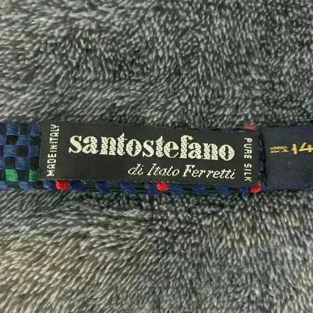Santostefano Bow tie set Pure silk Vtg